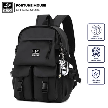 Combo Balo Fortune Mouse Laptop B188 + Túi Đeo Chéo Hàn Quốc 012 - Giá 289.000 VND 4