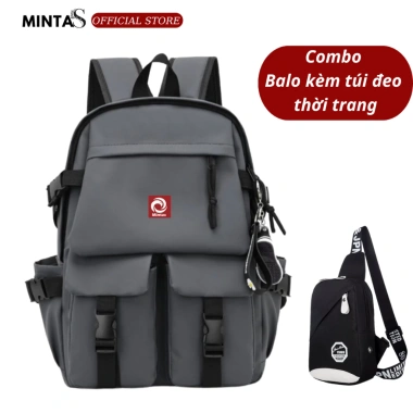 Combo Balo MT84 + Túi Đeo Chéo Thời Trang Nam Nữ - Chống Thấm, Giảm còn 69.000đ