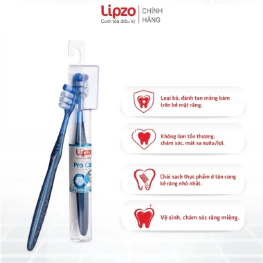 Combo Bàn Chải Lipzo ProCare - Tynex Lông Tơ Xoắn Kép, Sạch Sâu, Êm Dịu Nướu, Giá 60.000đ 5
