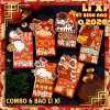 Combo Bao Lì Xì Tết Bính Ngọ 2.026 – 12 mẫu ngựa dễ thương, 6 bao/mẫu 25.000₫
