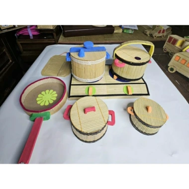 Combo Bộ nấu ăn trúc - Đồ dùng MN, Giá ưu đãi 90.000₫, Bền, Thân thiện môi trường 2