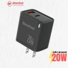 Combo Bộ sạc nhanh Basefast 20W/30W 2 Cổng + Dây dù siêu bền, tương thích iPhone 11‑14 Pro, Giá chỉ 205.000₫ 6