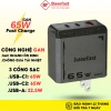 Combo bộ sạc nhanh Type‑C 65W Basefast PD65W + dây dù 100W cho iPhone, Samsung, máy tính bảng – Giá chỉ 555.000₫ 2