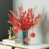 Combo Cành Quả Đông 12 nhánh 100cm - Giá sỉ siêu rẻ 150k, mua 5/10/20 tặng lá táo, decor Tết, quán cafe, shop 2