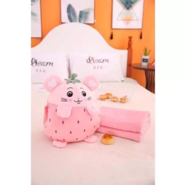 Combo chăn và gối văn phòng giảm giá 30% Đệm êm, thoải mái, chỉ 118.500₫ 4
