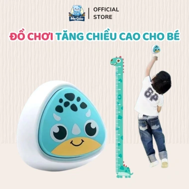 Combo Chuông Bấm Đập Nhảy + Thước Đo Dán Tường Phát Triển Chiều Cao Trẻ - Tặng Pin, Giá Ưu Đãi 59.000₫