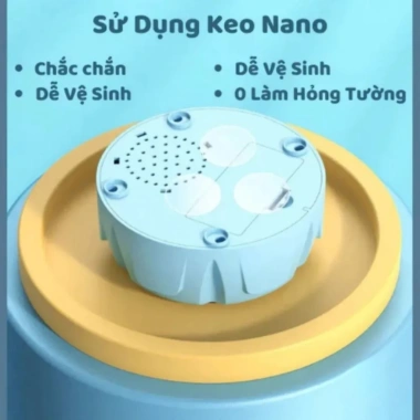 Combo Chuông Bấm Đập Nhảy + Thước Đo Dán Tường Phát Triển Chiều Cao Trẻ - Tặng Pin, Giá Ưu Đãi 59.000₫