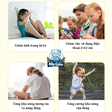 Combo Chuông Bấm Đập Nhảy + Thước Đo Dán Tường Phát Triển Chiều Cao Trẻ - Tặng Pin, Giá Ưu Đãi 59.000₫