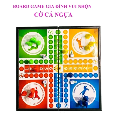 Combo Cờ Tỷ Phú + Cờ Cá Ngựa - BoardGame Gia Đình Cao Cấp, Giá chỉ 179.000₫ 4