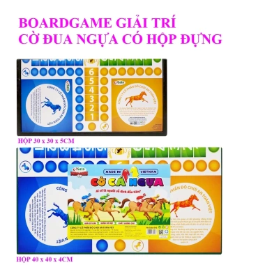 Combo Cờ Tỷ Phú + Cờ Cá Ngựa - BoardGame Gia Đình Cao Cấp, Giá chỉ 179.000₫ 5