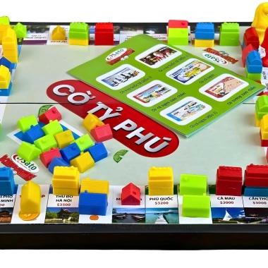 Combo Cờ Tỷ Phú + Cờ Cá Ngựa - BoardGame Gia Đình Cao Cấp, Giá chỉ 179.000₫ 6