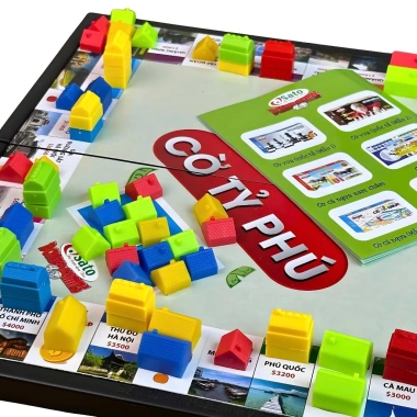 Combo Cờ Tỷ Phú + Cờ Cá Ngựa - BoardGame Gia Đình Cao Cấp, Giá chỉ 179.000₫ 7