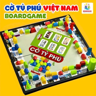 Combo Cờ Tỷ Phú + Cờ Cá Ngựa - BoardGame Gia Đình Cao Cấp, Giá chỉ 179.000₫ 9