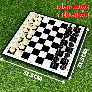 Combo Cờ Vua Nam Châm & Cờ Cá Ngựa 31x31cm - Board Game Giải Trí Gia Đình 179k 8