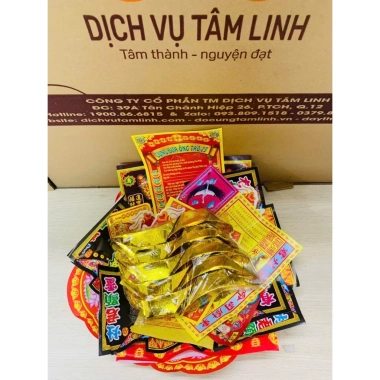 Combo Cúng Đưa Rước Ông Táo - Giá ưu đãi 60.000đ, đầy đủ lễ vật, chuẩn mực Tết