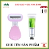 Combo dao cạo lông vùng kín, serum và gel, dùng cho bikini, râu, nách, tay chân - Giá 49.000đ 3