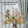 Combo Đào Đông Rừng 90cm Cao Cấp – Decor Nhà Cửa, Trang Trí Tết, Tặng Dải Treo, Giá 250k 5
