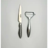 Combo Dao Gọt Global và Nạo Hoa Quả Thép Đúc 2 Dao Thổ Cẩm - Gọt Rau Củ, Giá 99.000₫ 2