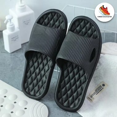 Combo Dép Eva Siêu Nhẹ & Êm - Họa Tiết Kẻ Tăm, Dùng Văn Phòng & Trong Nhà, Giá 33.670₫
