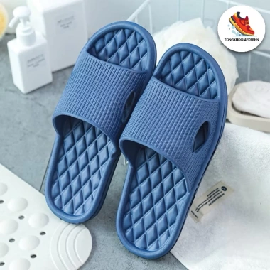 Combo Dép Eva Siêu Nhẹ & Êm - Họa Tiết Kẻ Tăm, Dùng Văn Phòng & Trong Nhà, Giá 33.670₫