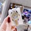 Combo đồng hồ đôi dây kim loại chống nước R0lex nam 40mm nữ 32mm vỏ thép - Thời trang, giá ưu đãi 1.65tr 4