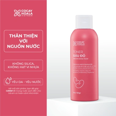Combo Dưỡng Da Mẹ Bầu: Sữa rửa mặt, Toner, Mặt nạ Đậu đỏ - Dưỡng sáng nhẹ, giảm tế bào chết - 109.000₫ 5