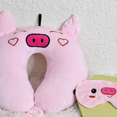Combo gối kê cổ + bịt mắt nút gài, gối chữ U đa mẫu, giảm còn 59.000đ 5 Combo gối kê cổ + bịt mắt nút gài, gối chữ U đa mẫu, giảm còn 59.000đ 5