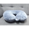 Combo gối kê cổ văn phòng dây treo nút bấm + che mắt ngủ - màu xám, giá chỉ 57.000₫ 3
