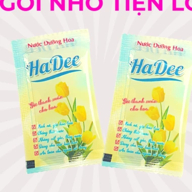 Combo gói nước dưỡng hoa Hadee 10ml - Kích nở, giữ tươi lâu, chống thối - Pha 1 lít, giảm còn 65.000₫