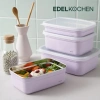 Combo hộp bảo quản thực phẩm inox 304 Edelkochen Edellock kháng khuẩn - Giá ưu đãi 29.000 VND