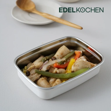 Combo hộp bảo quản thực phẩm inox 304 Edelkochen Edellock kháng khuẩn - Giá ưu đãi 29.000 VND