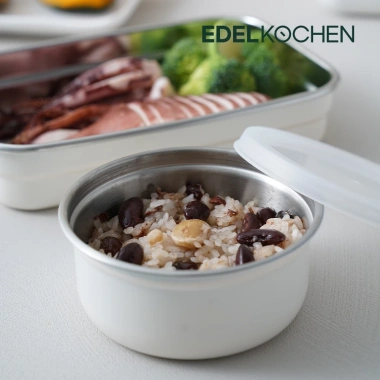 Combo hộp bảo quản thực phẩm inox 304 Edelkochen Edellock kháng khuẩn - Giá ưu đãi 29.000 VND