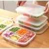 Combo hộp chia ngăn 4-6 ngăn đựng thực phẩm, phù hợp cho bữa ăn dặm bé - giá chỉ 69.000 10