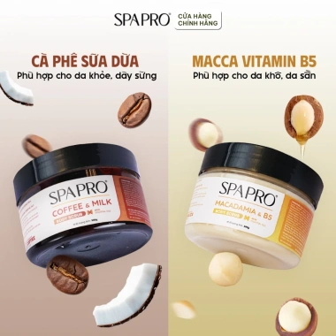 Combo Hộp Quà Tết Spapro 4 sản phẩm: Dầu gội 500ml, Sữa tắm 500ml, Tẩy TBC Body 300g, Nước hoa 30ml - Giá chỉ 275.000đ 5