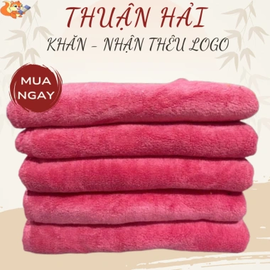 Combo Khăn 30x50cm - Khăn Nail, Spa, Lau Xe, Đa Năng, Thấm Hút Nước Nhanh
