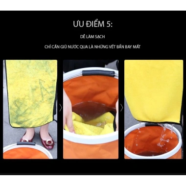 COMBO Khăn Lau 2 Mặt BEL Microfiber 30x30cm Đa Năng cho Ô Tô Bếp Kính - Giá 39.000 VND (Giảm 10.140 VND)