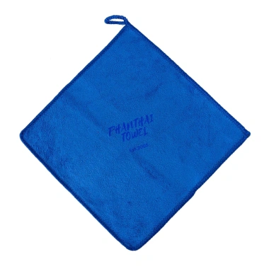 Combo Khăn Vuông Móc Microfiber 25x25cm Tiết Kiệm Nail Móng Lau Xe Giá 39.000