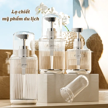 Combo lọ chiết Nhamoi – chai trong suốt sang trọng, tiện du lịch, 50.000 VND