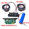 Combo Mạch Loa Bluetooth 5.0 + 2 Loa + Pin - Âm Thanh Hay, 28.000₫ - Hồng Uyên