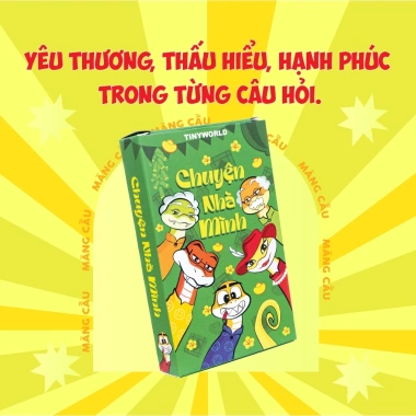 Combo Mãng Cầu Boardgame Tết 2.025 - Bộ sưu tập trò chơi ngày Tết, kết nối yêu thương gia đình, giảm giá 216.300 VND 5 Combo Mãng Cầu Boardgame Tết 2.025 - Bộ sưu tập trò chơi ngày Tết, kết nối yêu thương gia đình, giảm giá 216.300 VND 5