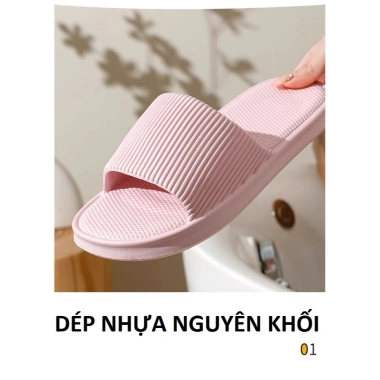 Combo Mua 4 Tặng 1 Dép Đi Trong Nhà Mùa Đông - Dép Sọc Quai Ngang Siêu Nhẹ êm Chân EVA, Giá 26.200₫ 2