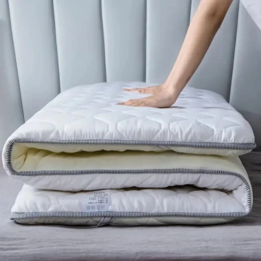 Combo Nệm Topper & Gối + Chăn Chần Bông Microfiber May Biên Chắc - Giá Ưu Đãi 337.000đ - Duhalatex Store 3