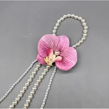 Combo Nguyên Liệu Hoa Lan Cô Dâu Tết 2.026 - Áo Dài Chụp Ảnh Sang Trọng 38.000đ 8