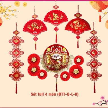 Combo Ông Thần Tài Cá Mẫu 2.026 Gật Đầu/Lắc Đầu - Set Trang Trí Nhà Cửa Văn Phòng Tết Bính Ngọ, Giá 49.000đ