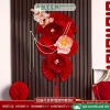 Combo phụ kiện trang trí Tết Nguyên Đán 2.026 Bình ngọ, Quạt hoa, backdrop - chỉ 75.000đ 9