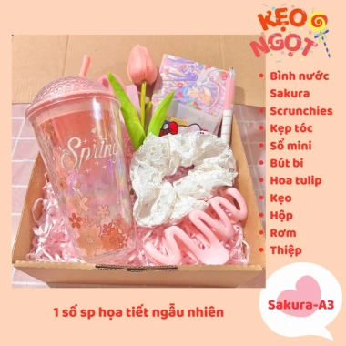 Combo quà sinh nhật nữ: bình nước dễ thương và phụ kiện tóc chỉ 49.000₫ 3 Combo quà sinh nhật nữ: bình nước dễ thương và phụ kiện tóc chỉ 49.000₫ 3