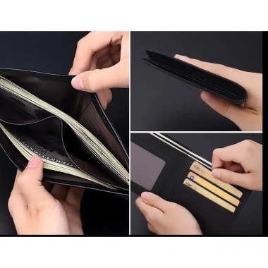 Combo quà tặng sinh nhật cho nam: ví da, thắt lưng, full túi hộp - Giá 119k