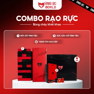 Combo Quà Tặng Thăng Hoa cho Cặp Đôi - Túi Cao Cấp + Hành Trình Cảm Xúc 199k