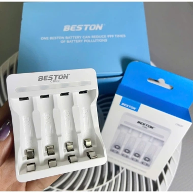 Combo sạc C9.009 và pin AA/AAA 1.2V bảo hành 1 năm - BESTON giá ưu đãi