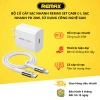 Combo sạc nhanh 20W Gan cho iPhone Remax RP-U7 Giá chỉ 184.800đ, tiết kiệm
